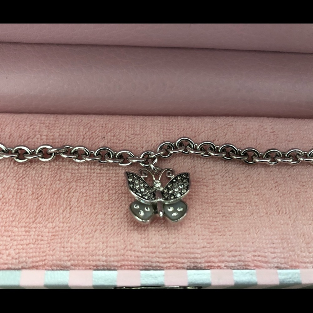 Juicy Couture Butterfly Charm Bracelet